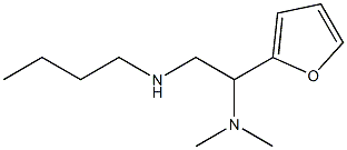butyl[2-(dimethylamino)-2-(furan-2-yl)ethyl]amine Structure