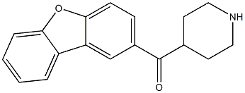 dibenzo[b,d]furan-2-yl(piperidin-4-yl)methanone 구조식 이미지