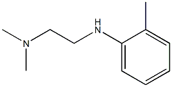 dimethyl({2-[(2-methylphenyl)amino]ethyl})amine Structure