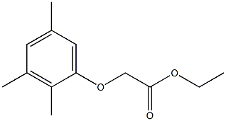 ethyl 2-(2,3,5-trimethylphenoxy)acetate Structure