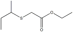 ethyl 2-(butan-2-ylsulfanyl)acetate Structure