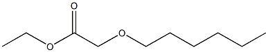 ethyl 2-(hexyloxy)acetate 구조식 이미지