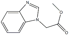 methyl 2-(1H-1,3-benzodiazol-1-yl)acetate Structure