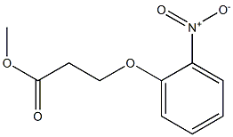 methyl 3-(2-nitrophenoxy)propanoate Structure