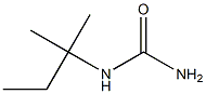 N-(1,1-dimethylpropyl)urea 구조식 이미지