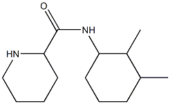 N-(2,3-dimethylcyclohexyl)piperidine-2-carboxamide 구조식 이미지