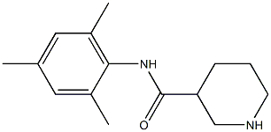 N-(2,4,6-trimethylphenyl)piperidine-3-carboxamide 구조식 이미지