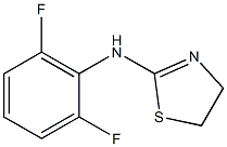 N-(2,6-difluorophenyl)-4,5-dihydro-1,3-thiazol-2-amine Structure