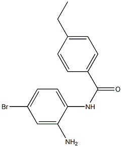N-(2-amino-4-bromophenyl)-4-ethylbenzamide 구조식 이미지