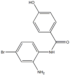 N-(2-amino-4-bromophenyl)-4-hydroxybenzamide Structure