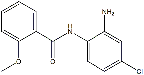 N-(2-amino-4-chlorophenyl)-2-methoxybenzamide 구조식 이미지