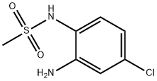 N-(2-amino-4-chlorophenyl)methanesulfonamide 구조식 이미지