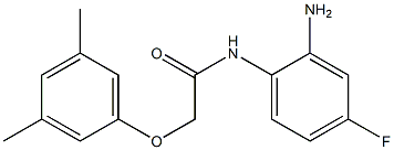 N-(2-amino-4-fluorophenyl)-2-(3,5-dimethylphenoxy)acetamide Structure