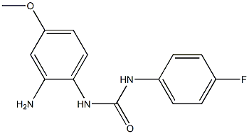 N-(2-amino-4-methoxyphenyl)-N'-(4-fluorophenyl)urea 구조식 이미지