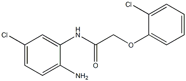 N-(2-amino-5-chlorophenyl)-2-(2-chlorophenoxy)acetamide Structure