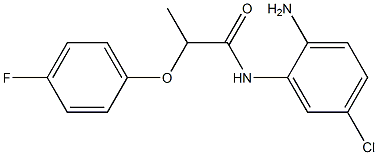 N-(2-amino-5-chlorophenyl)-2-(4-fluorophenoxy)propanamide Structure