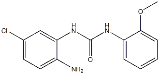 N-(2-amino-5-chlorophenyl)-N'-(2-methoxyphenyl)urea 구조식 이미지