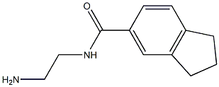 N-(2-aminoethyl)-2,3-dihydro-1H-indene-5-carboxamide 구조식 이미지