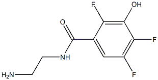 N-(2-aminoethyl)-2,4,5-trifluoro-3-hydroxybenzamide Structure