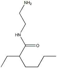 N-(2-aminoethyl)-2-ethylhexanamide 구조식 이미지