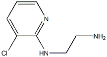 N-(2-aminoethyl)-N-(3-chloropyridin-2-yl)amine 구조식 이미지