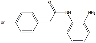 N-(2-aminophenyl)-2-(4-bromophenyl)acetamide Structure