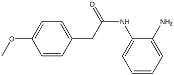 N-(2-aminophenyl)-2-(4-methoxyphenyl)acetamide Structure