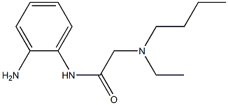 N-(2-aminophenyl)-2-[butyl(ethyl)amino]acetamide Structure