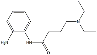 N-(2-aminophenyl)-4-(diethylamino)butanamide 구조식 이미지