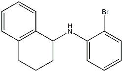 N-(2-bromophenyl)-1,2,3,4-tetrahydronaphthalen-1-amine Structure