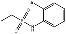 N-(2-bromophenyl)ethanesulfonamide 구조식 이미지