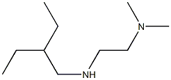 N'-(2-ethylbutyl)-N,N-dimethylethane-1,2-diamine 구조식 이미지