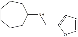 N-(2-furylmethyl)cycloheptanamine Structure