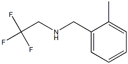 N-(2-methylbenzyl)-N-(2,2,2-trifluoroethyl)amine 구조식 이미지
