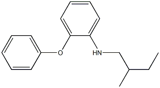 N-(2-methylbutyl)-2-phenoxyaniline Structure