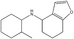 N-(2-methylcyclohexyl)-4,5,6,7-tetrahydro-1-benzofuran-4-amine Structure