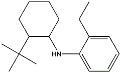 N-(2-tert-butylcyclohexyl)-2-ethylaniline Structure