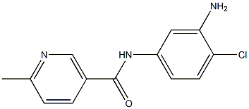 N-(3-amino-4-chlorophenyl)-6-methylnicotinamide Structure