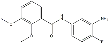 N-(3-amino-4-fluorophenyl)-2,3-dimethoxybenzamide 구조식 이미지