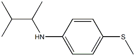 N-(3-methylbutan-2-yl)-4-(methylsulfanyl)aniline 구조식 이미지