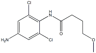 N-(4-amino-2,6-dichlorophenyl)-4-methoxybutanamide Structure