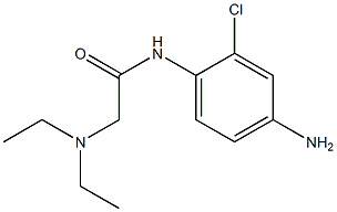 N-(4-amino-2-chlorophenyl)-2-(diethylamino)acetamide Structure