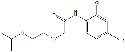 N-(4-amino-2-chlorophenyl)-2-[2-(propan-2-yloxy)ethoxy]acetamide Structure