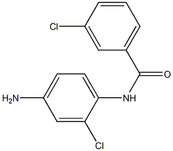 N-(4-amino-2-chlorophenyl)-3-chlorobenzamide Structure
