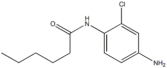 N-(4-amino-2-chlorophenyl)hexanamide 구조식 이미지