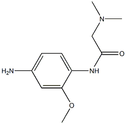 N-(4-amino-2-methoxyphenyl)-2-(dimethylamino)acetamide Structure