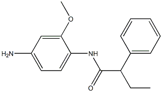 N-(4-amino-2-methoxyphenyl)-2-phenylbutanamide 구조식 이미지