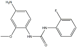 N-(4-amino-2-methoxyphenyl)-N'-(2-fluorophenyl)urea 구조식 이미지