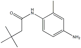 N-(4-amino-2-methylphenyl)-3,3-dimethylbutanamide 구조식 이미지