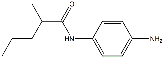 N-(4-aminophenyl)-2-methylpentanamide 구조식 이미지